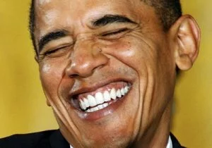 Obama Zähne